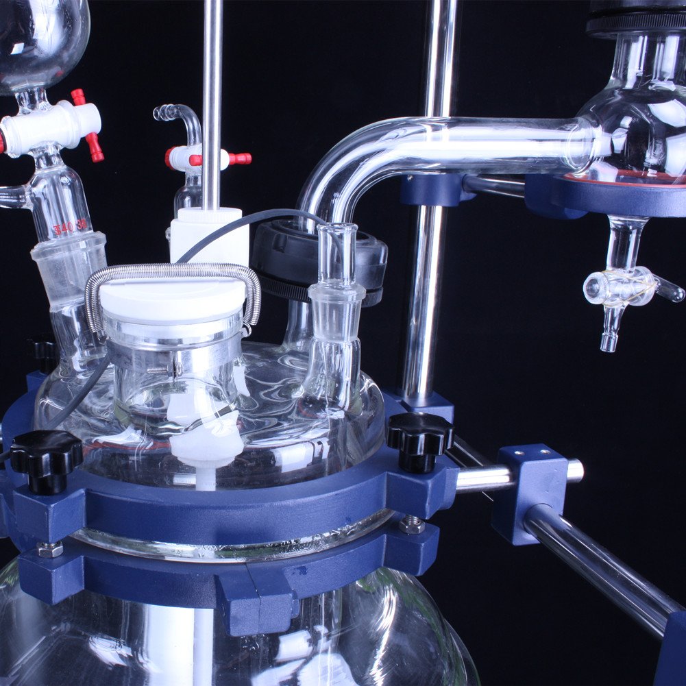Topacelab 1-250l Batch Precio Fast Pyrolysis Reactor Catalytic Reactor For biodiesel Polyester Polyol Reactor