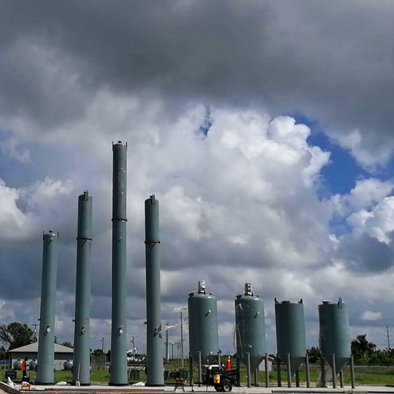 Pre-treatment water removing waste oil to biodiesel machine