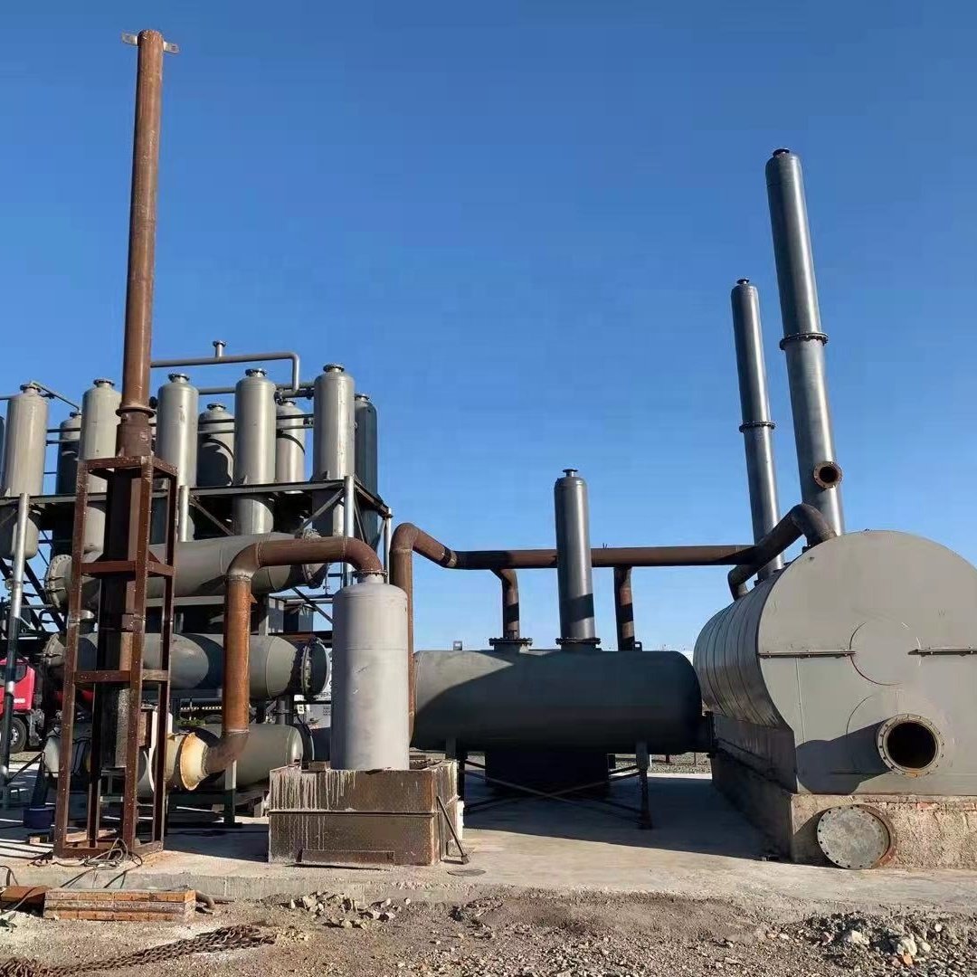 Waste Engine Oil Distillation To Diesel Machine With CE Waste Oil Recycling To Base Oil Plant