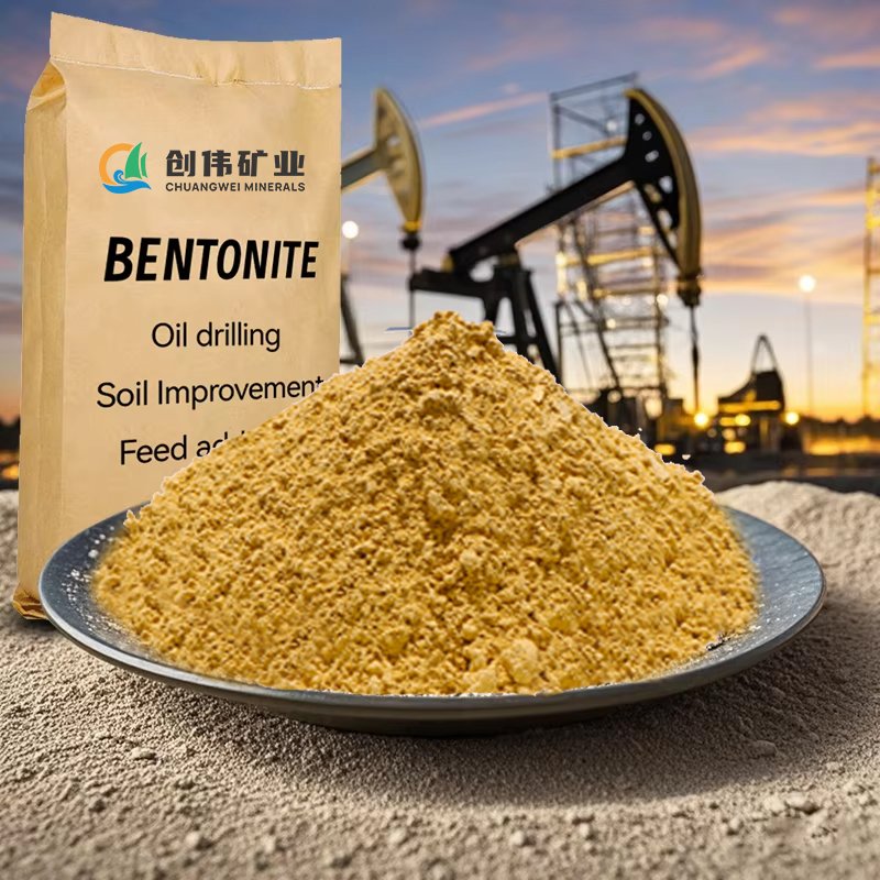 Activated Bleaching Earth Clay Powder Oil Decolorizing Bentonite Industrial Oil Fullers Earth Used Drilling Competitive Price