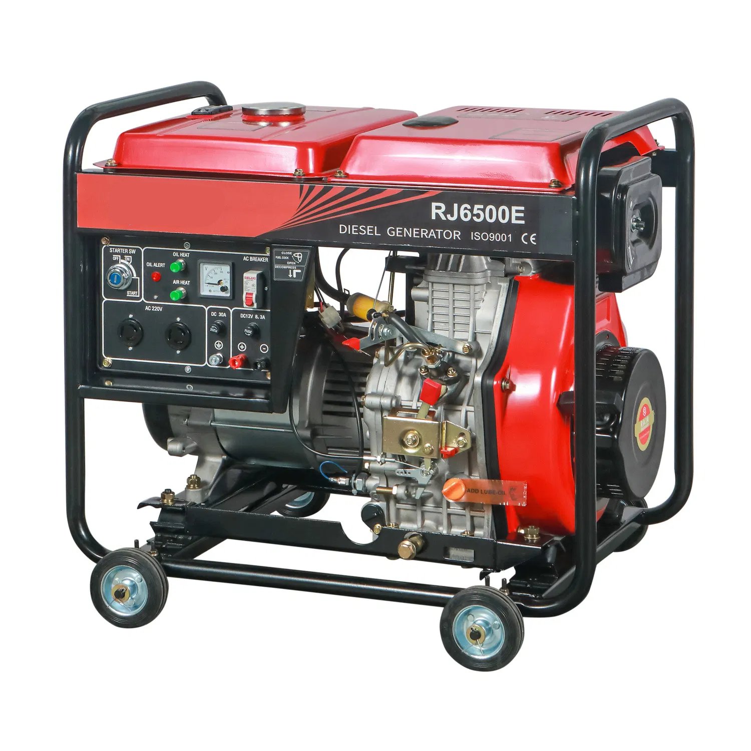 Tengka 6.5kw 6.5kVA Air-Cooled Power Diesel Generators