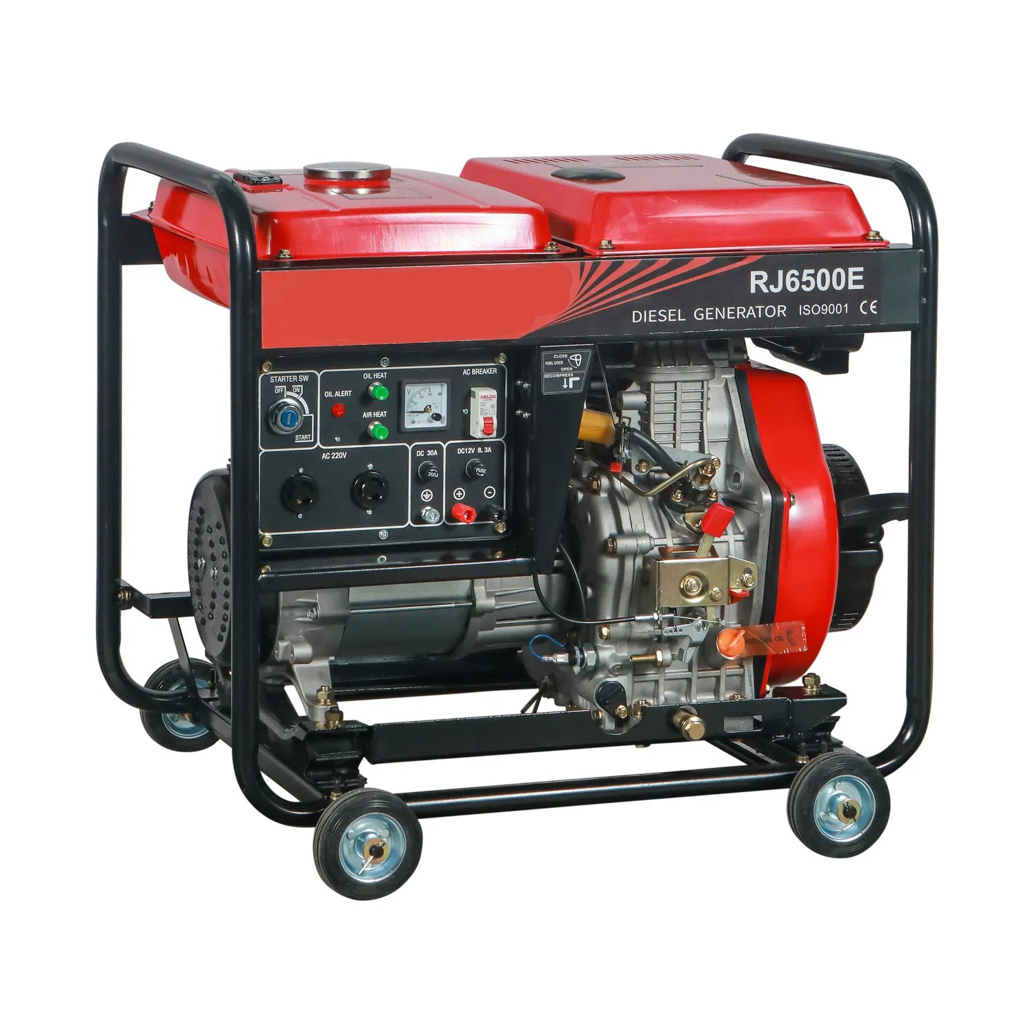 Tengka 6.5kw 6.5kVA Air-Cooled Power Diesel Generators