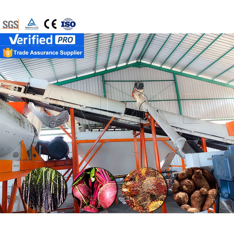 LANE Brazil Sugar Residue Biochar Potassium Humate Fertilizer Making Machine Organic Fertilizer Production Line