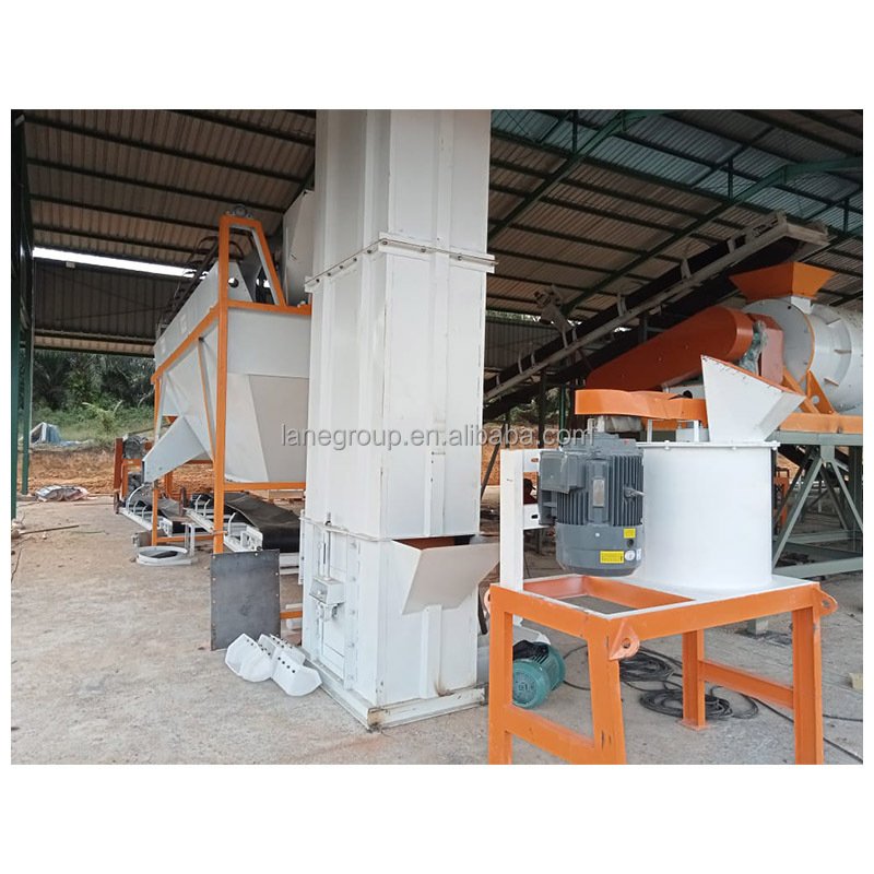 LANE Brazil Sugar Residue Biochar Potassium Humate Fertilizer Making Machine Organic Fertilizer Production Line