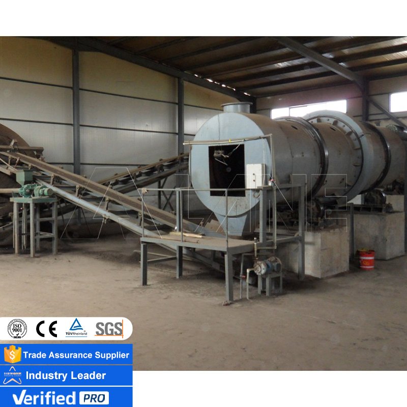 LANE Brazil Sugar Residue Biochar Potassium Humate Fertilizer Making Machine Organic Fertilizer Production Line