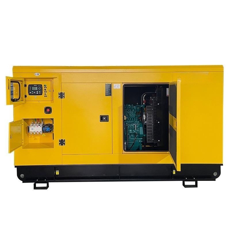 Silent Type 50KVA 50KW Diesel Generator with Auto Start 60Hz 10KW Alternator 3-Phase DC Output 200KVA Rated Power 12V