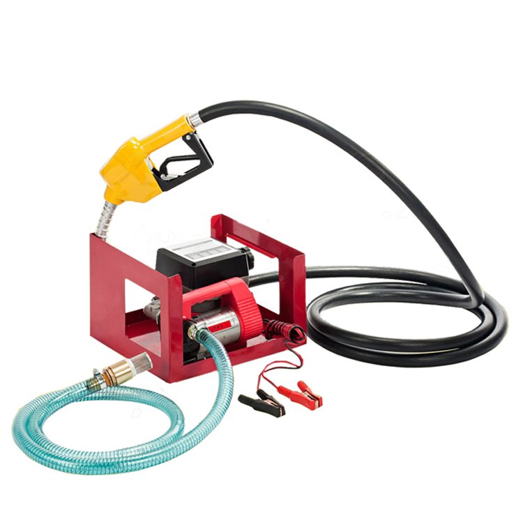 12v/24v Portable Cast Iron Fuel Transfer Pump For Diesel Biodiesel And Kerosene