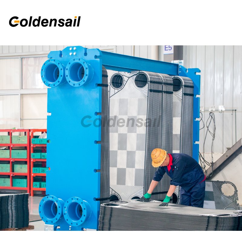 Customized ss304 316 intercambiador de calor de placas plate and gasket heat exchanger for biodiesel