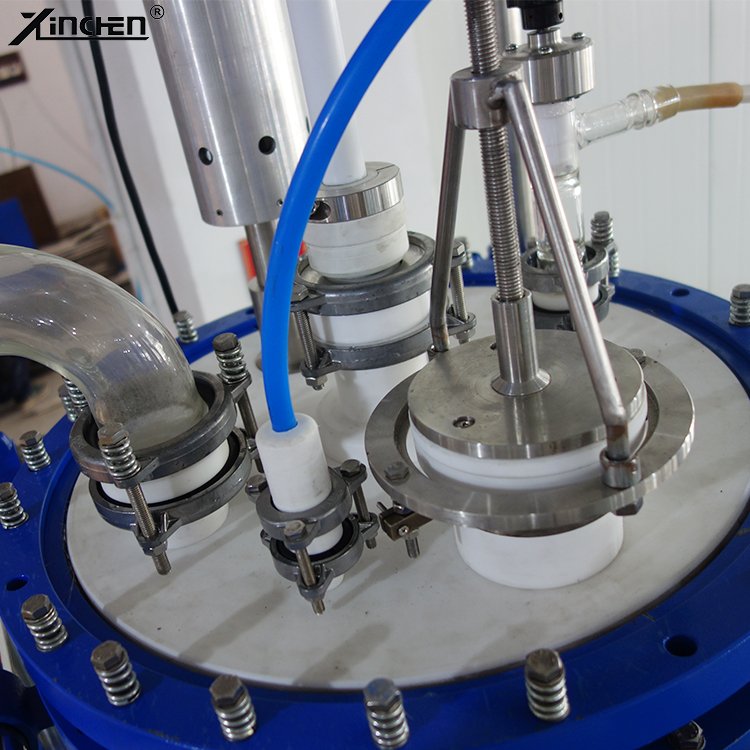 continuous Ultrasonic Cavitation Reactor Turnkey Bottom Filter Biodiesel Production Jacket Glass Ultrasonic Reactor