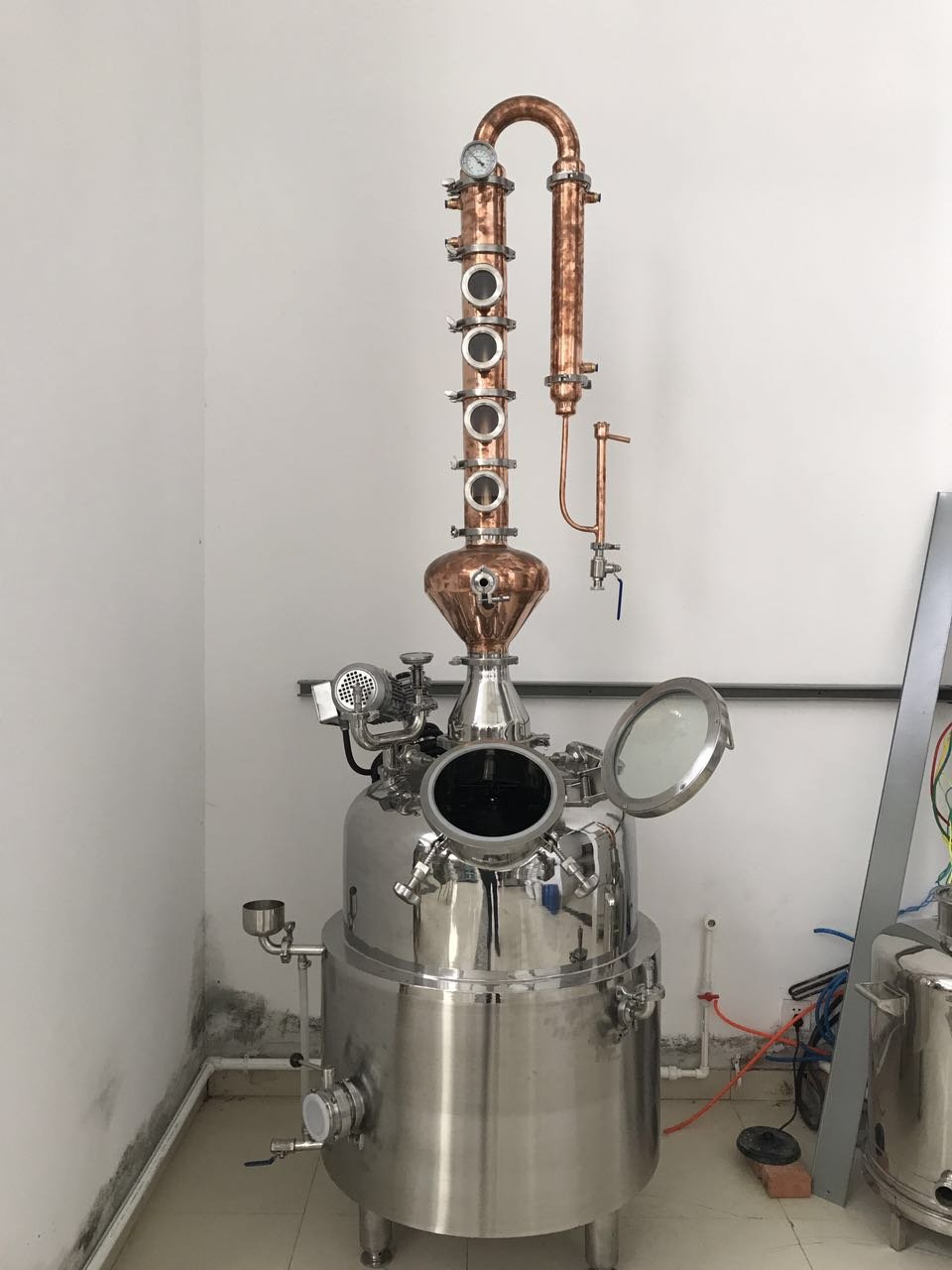 HG Electric Heating Steam Heating Home Industrial Alcohol Distillation Equipment