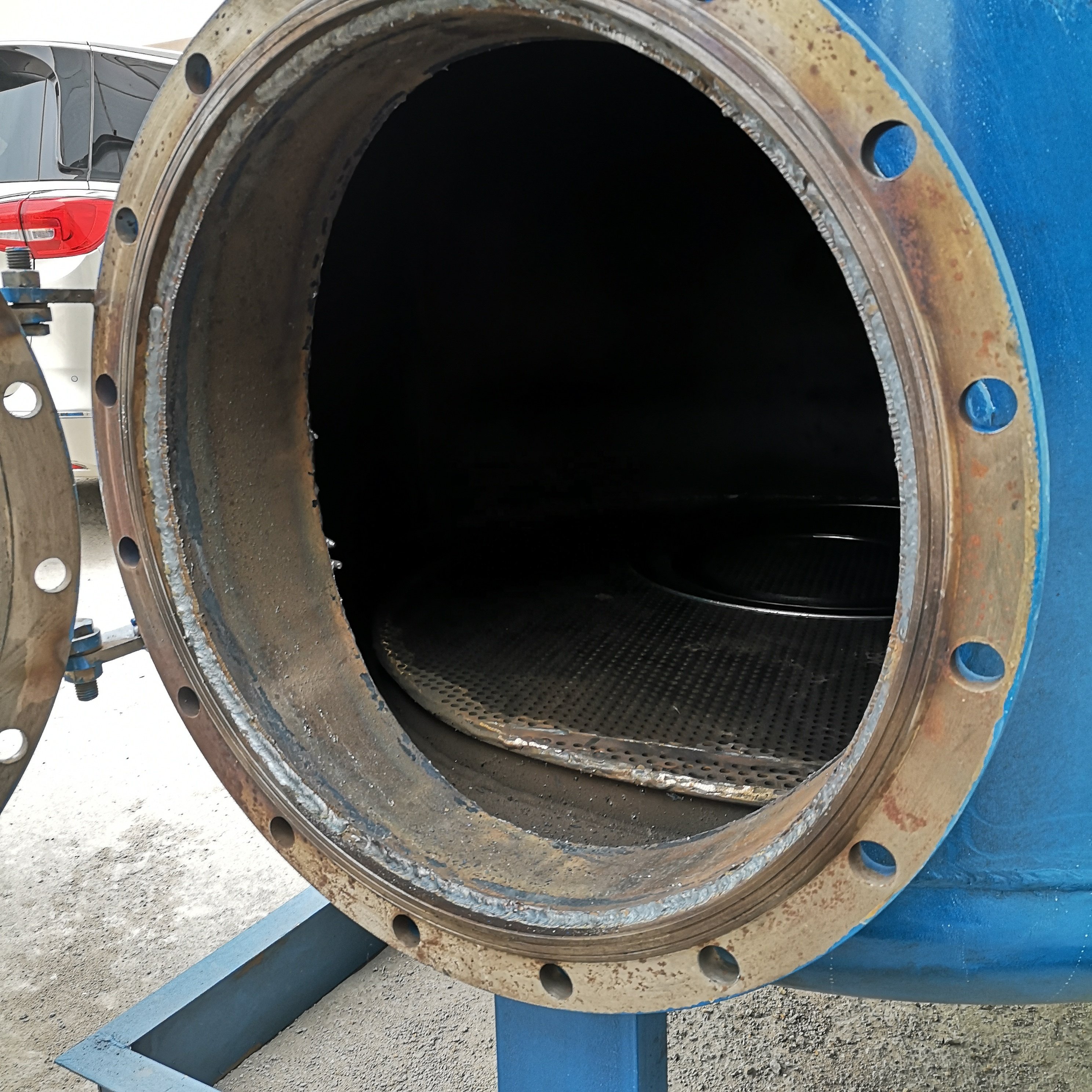 Waste oil recycling to diesel engine oil refining machine