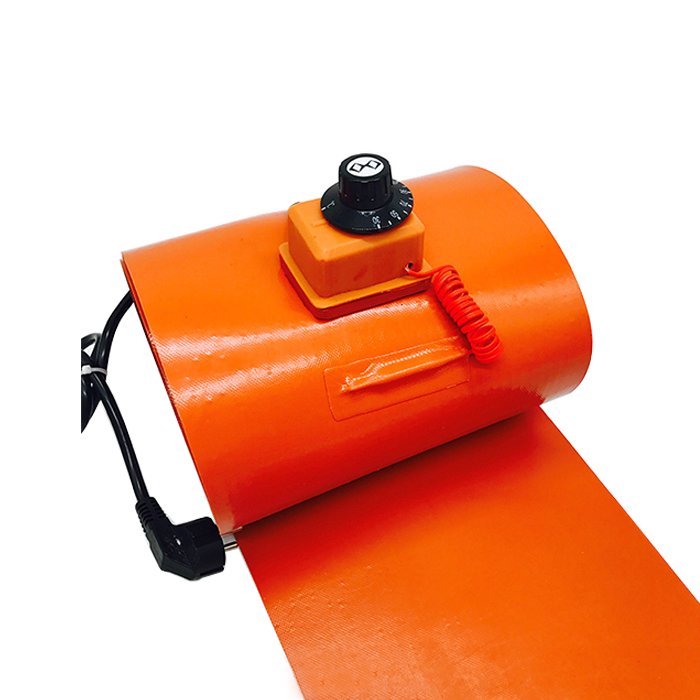 ZR 110V 120V 20L 100L 200L Silicone Rubber Band Drum Heater Blanket Oil Biodiesel Plastic Metal Barrel Gas Tank