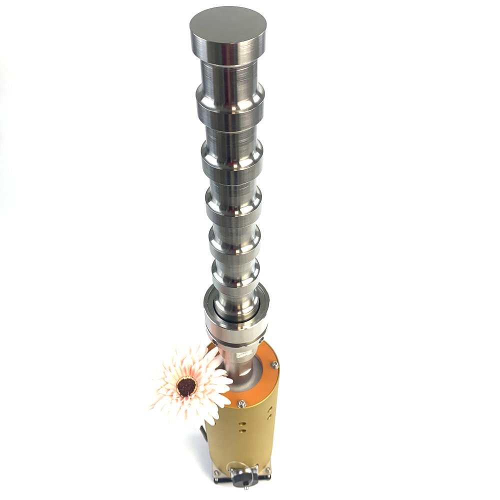 Ultrasonic Mixers Processor Biodiesel Reactor Titanium Or 316 Stainless Steel Immersible Ultrasonic Transducer Rod