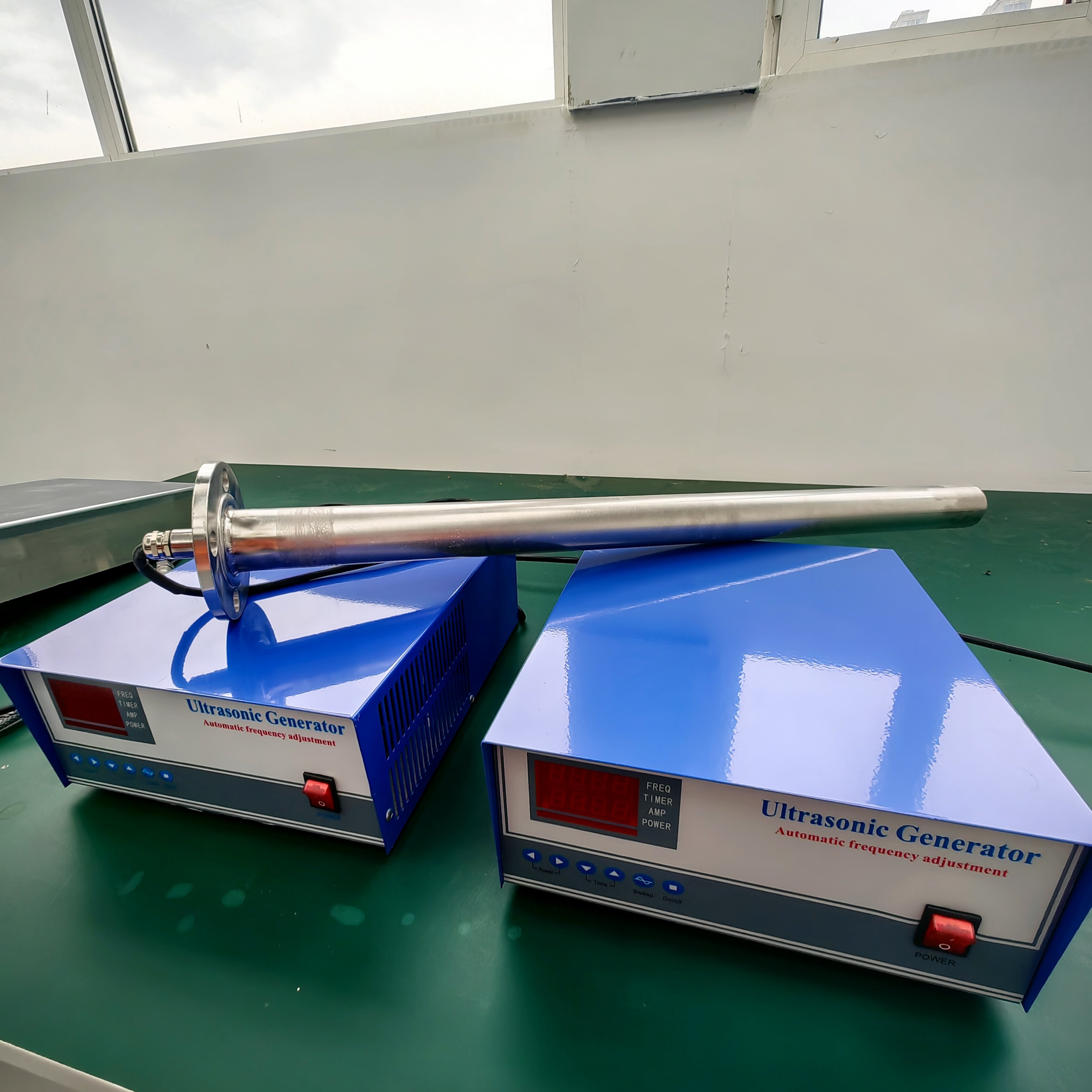 Ultrasonic Mixers Processor Biodiesel Reactor Titanium Or 316 Stainless Steel Immersible Ultrasonic Transducer Rod