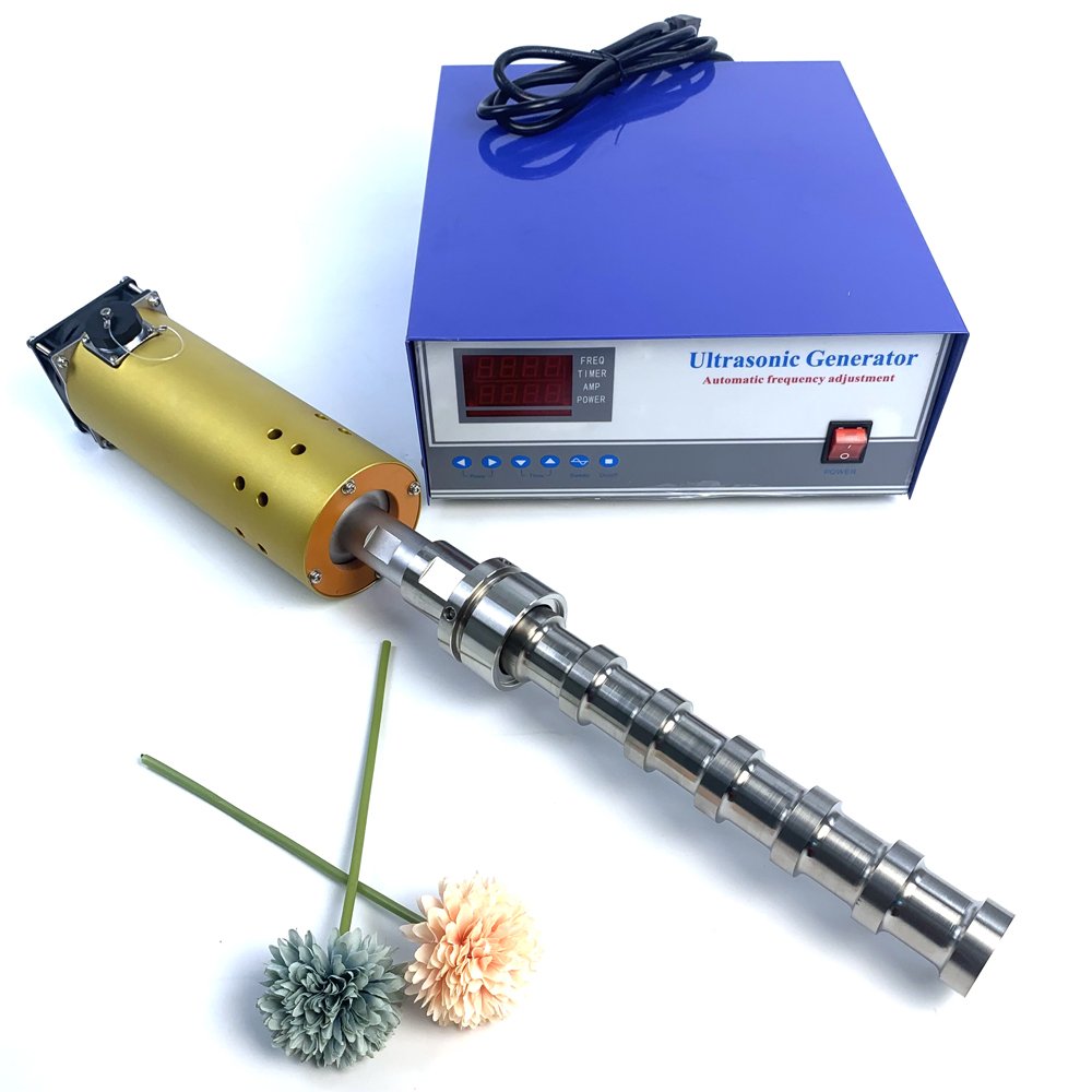 Ultrasonic Mixers Processor Biodiesel Reactor Titanium Or 316 Stainless Steel Immersible Ultrasonic Transducer Rod