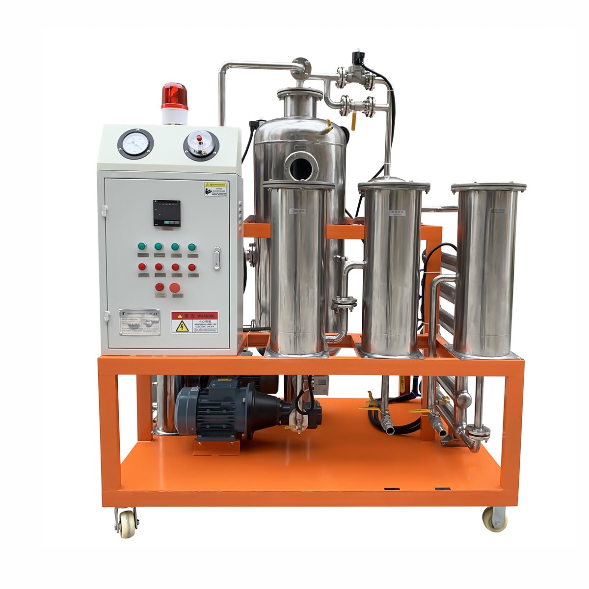 Used Cooking Oil Purifier UCO Recycling Machine For Biodiesel Production 600L/H