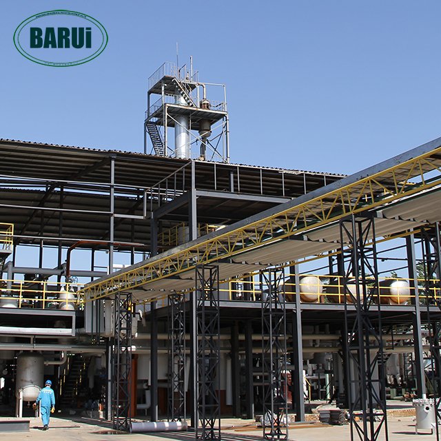 Large capacity biodiesel plant vacuum production distillation biodiesel and glycerol equipment