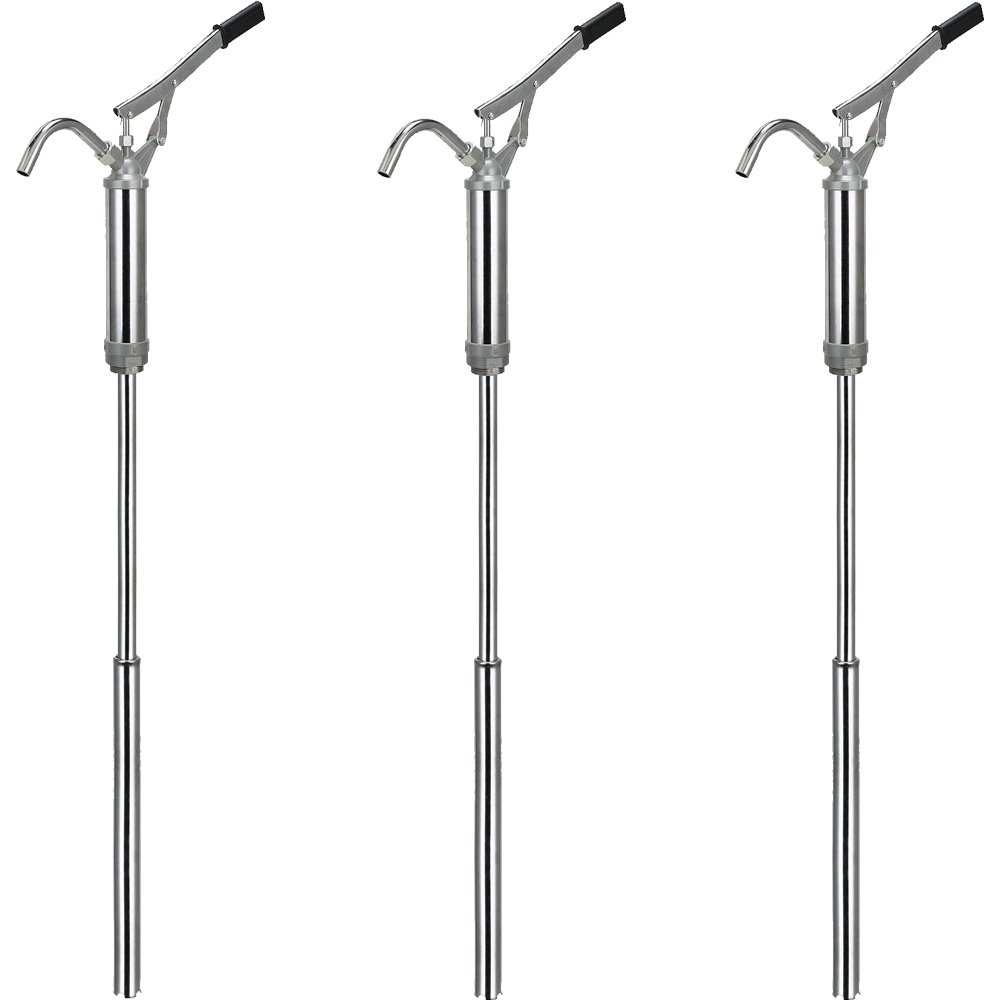 Barrel Pump D-490 Lever Action Steel Drum Pump Oil Fuel Transfer Hydraulic Hand Oil Pump
