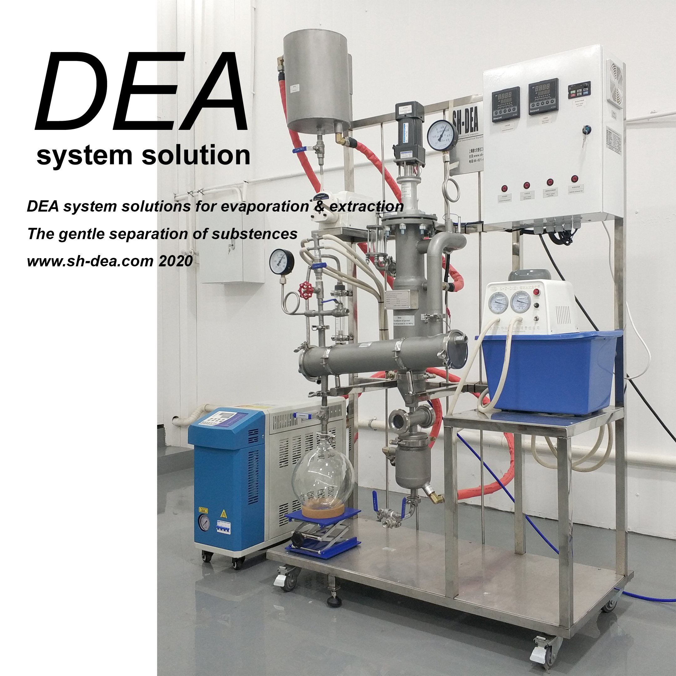 lab wiped film evaporator(TFE thin film evaporator) BML-10 2007 models