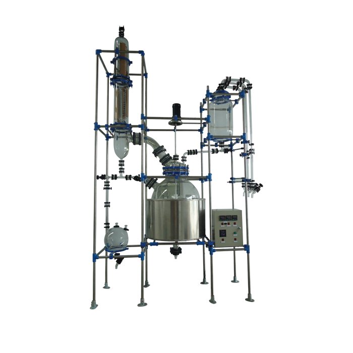 pilot reactor glass reactor manufacturer 100l chemical glass lined reactor price