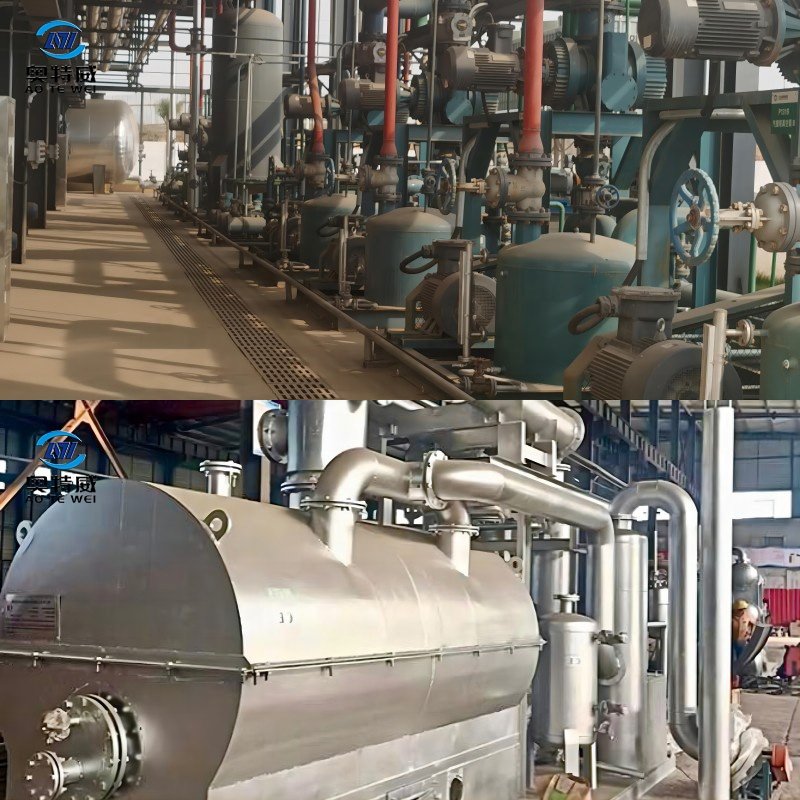 New Design Waste Car Motor Oil Recycling Regenerate Black Oil To Yellow Base Oil Distillation Machine