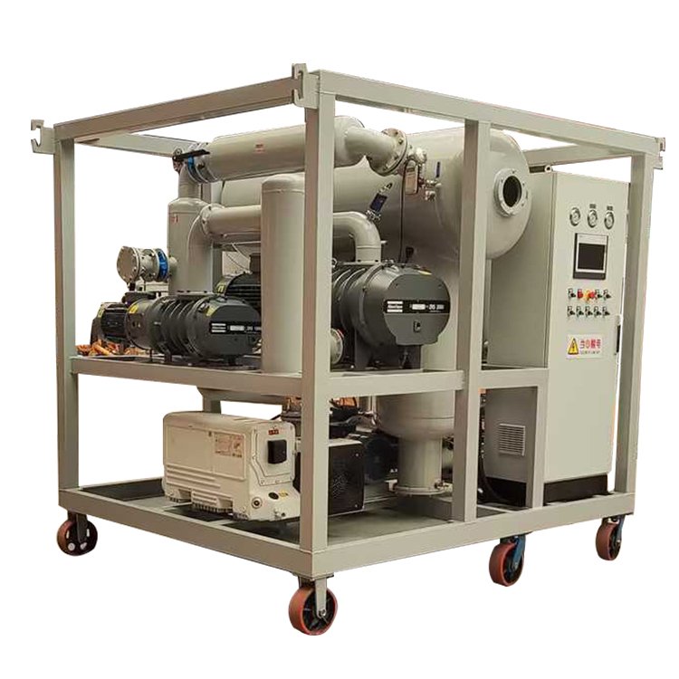 Huazheng Electric Two-stage Vacuum Oil Purifier Machine Transformer Oil Filtration System Diesel Fuel Oil Purifier