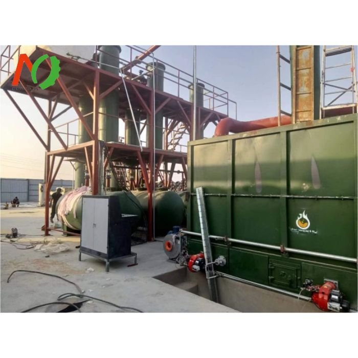 6tons Batch Type Petrol Refinery Small Scale Crude Petroleum Oil Refinery Distillation Equipment
