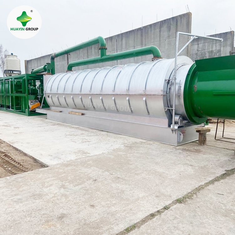 Huayin 15 ton Pyrolysis Machine Waste Plastic To Fuel Oil Diesel Pyrolysis Plant Cost