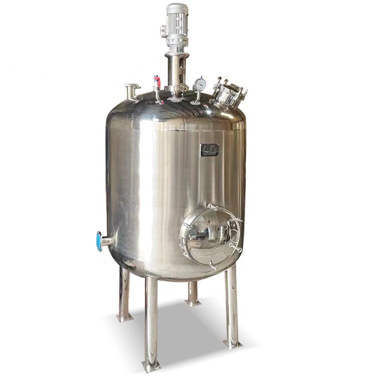 High pressure Stainless steel chemical heating hydrogen cynaide reactor tank