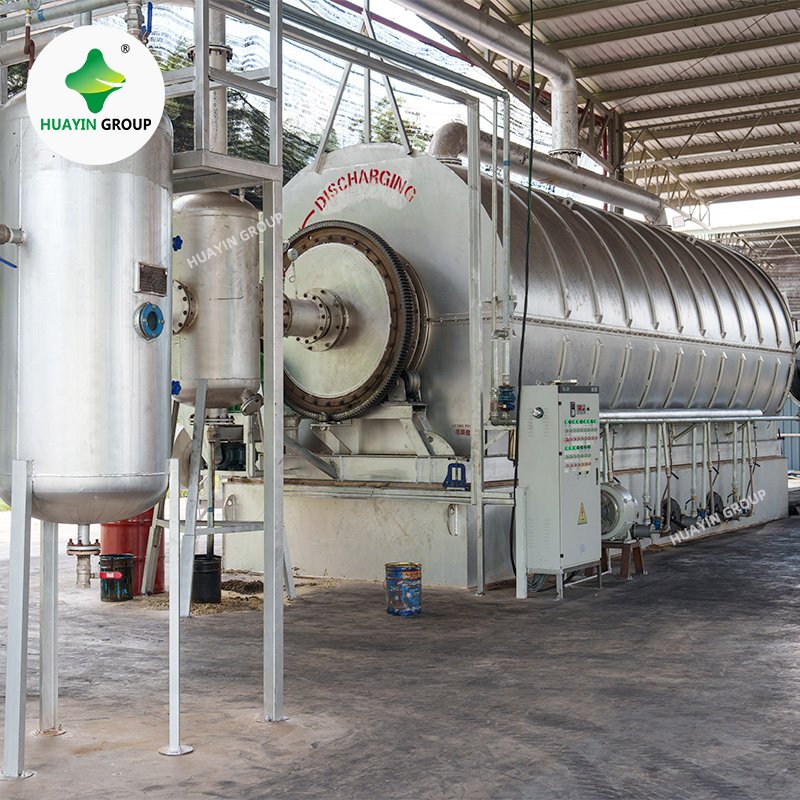 10ton biodiesel from plastic waste oil pyrolysis machine