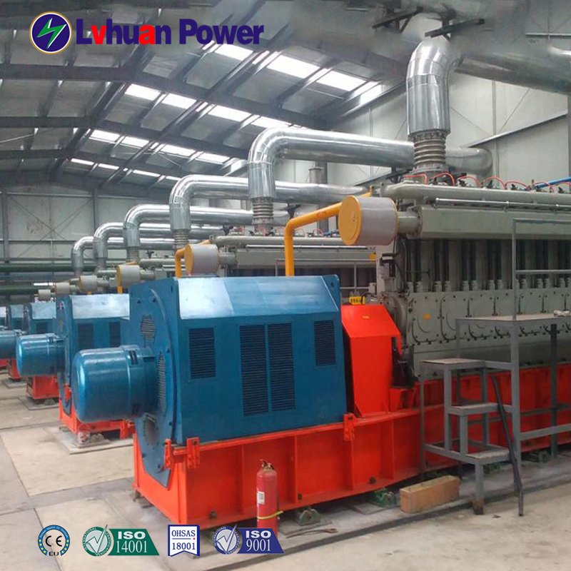 2024 30kw 50kw 100kw 150kw 200kw 300kw 350kw 400kw Gas Generator CE ISO Approved ATS Control System Biomass Gas Generator