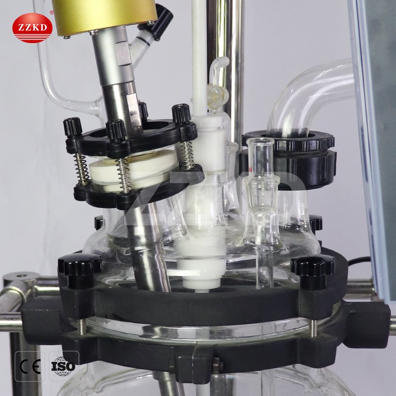 10L 20L 50L 100L Ultrasonic Glass Reactor Biodiesel Ultrasonic Reactor