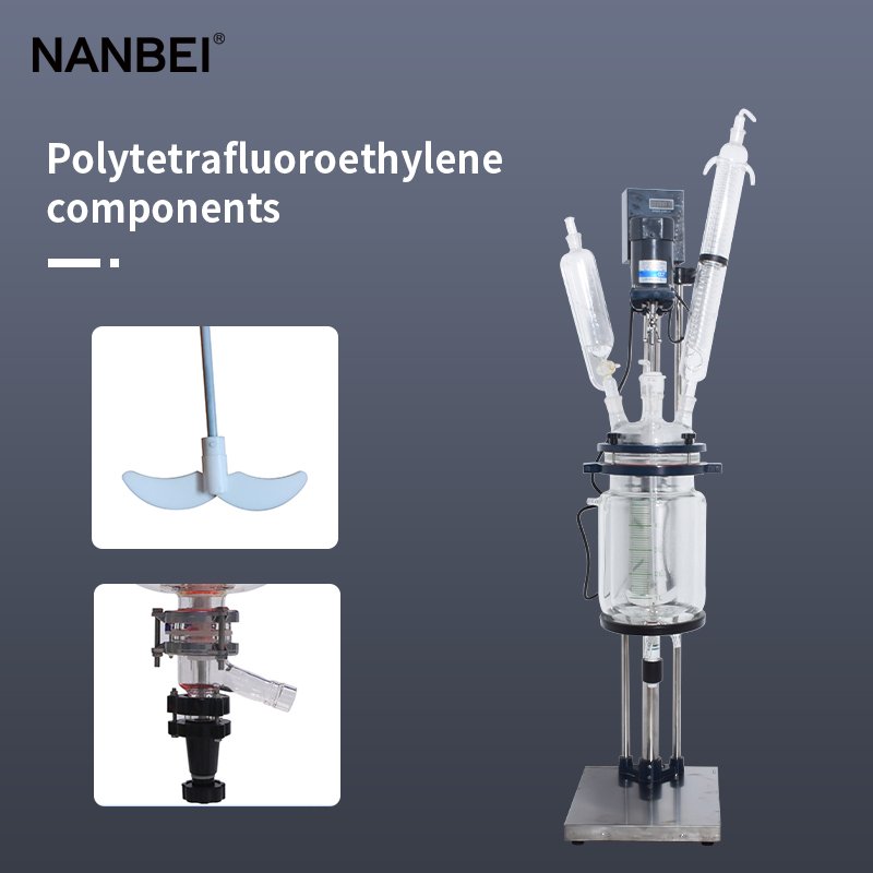 CE confirmed biodiesel mixer jacketed vessel glass lined reactor
