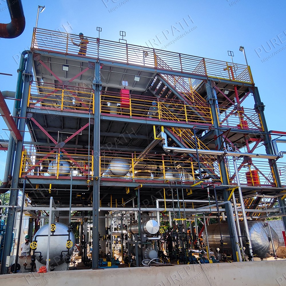 2024 Waste Oil To Diesel Fuel Refinery Machine For Used Oil Distillation With Exclusive Sulur Polishing Tech