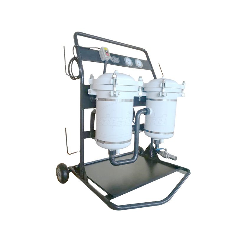 Industrial biodiesel oil filtration system mobile oil transport and filtration unit