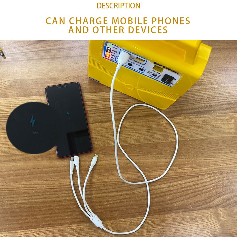 solar generator Rechargeable portable power station solar power lifepo4 battery generator for camping portable emergency backup