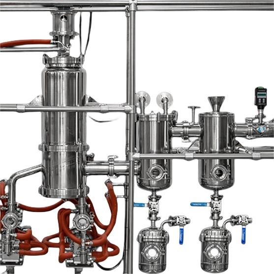 Valuen 8inch Industrial Distillation Equipment Biodiesel Distillation Equipment Hemp Oil Distillation