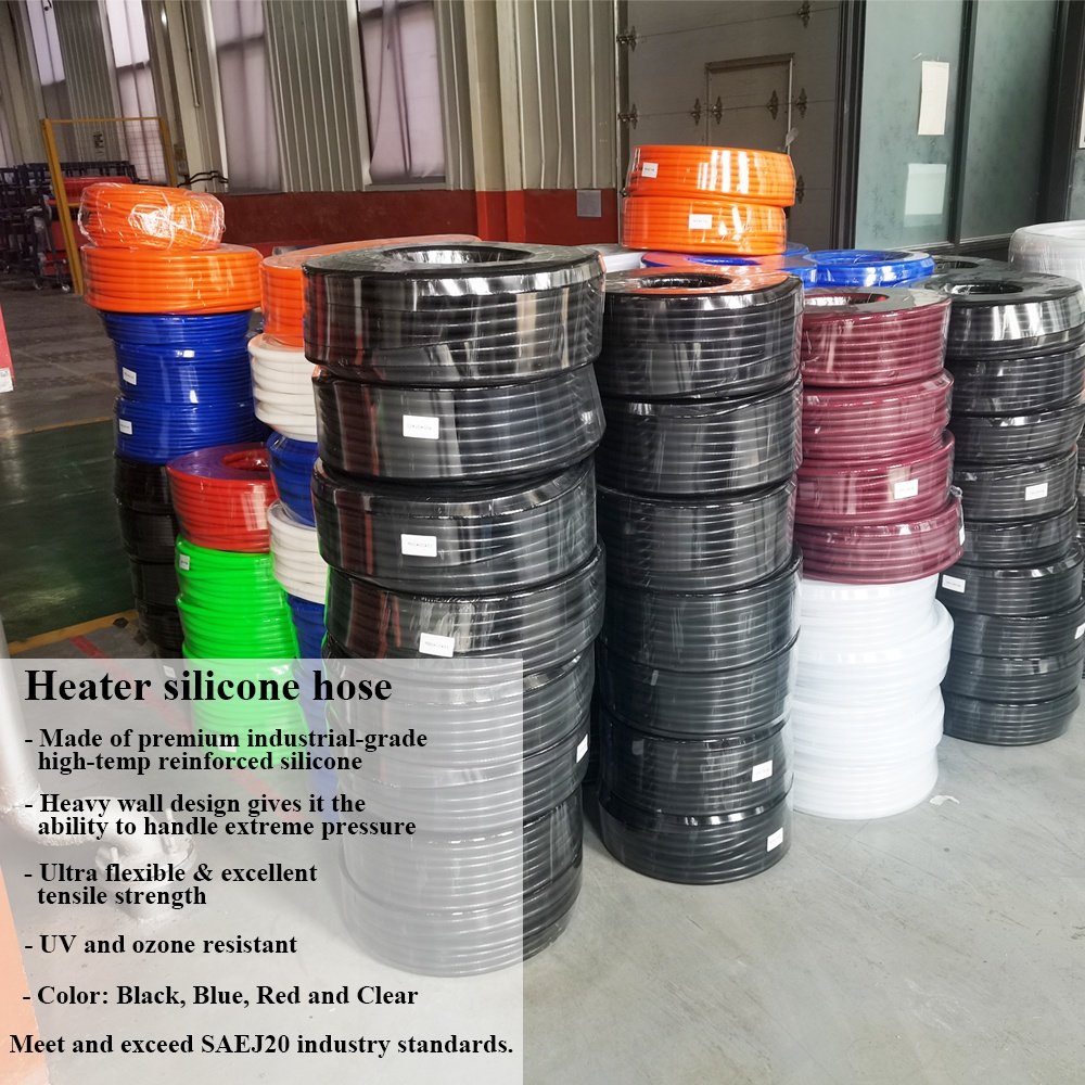 High resistant automotive braided EPDM rubber hoses flexible intake air hose custom oil/fuel line hose