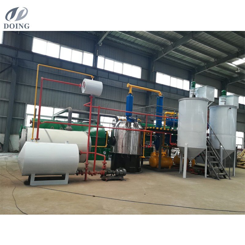 Hot selling small scale waste oil distillation plant