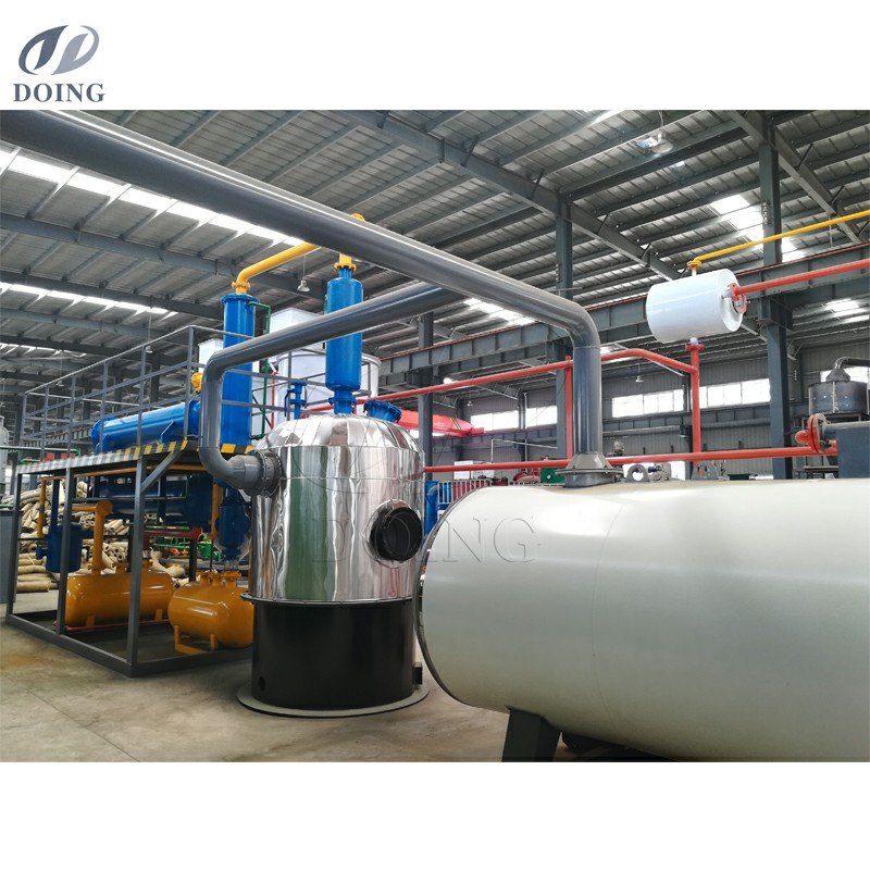 Hot selling small scale waste oil distillation plant