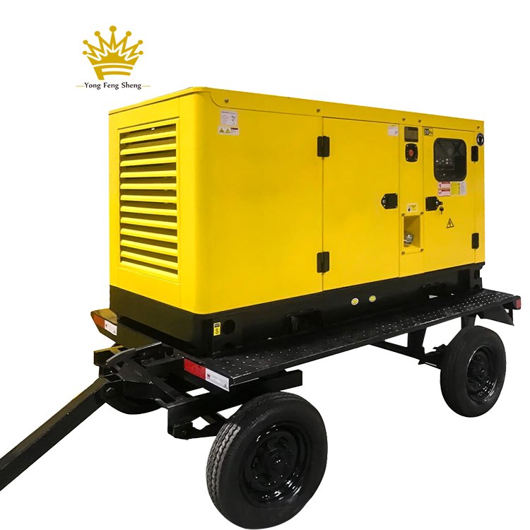 Emergency Power Supply 10kva 10kw 20kw 25kva 50kva 50kw 100kva 100kw 150kw 120kw 150kva Mobile Diesel Generator Sets