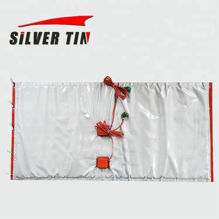 Adjustable thermostat 2000W 1740*250mm 200L Silicon Band Drum Heater Oil Biodiesel Plastic Metal Barrel