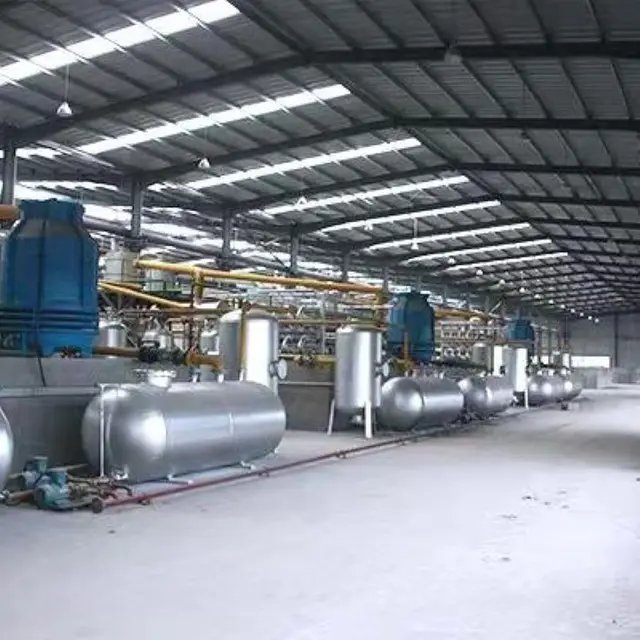 Waste high temperature pyrolysis machine 12 t used tire biodiesel pyrolysis plant
