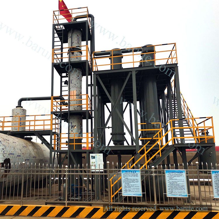 Small waste engine motor oil pyrolysis purification machine recycling equipment