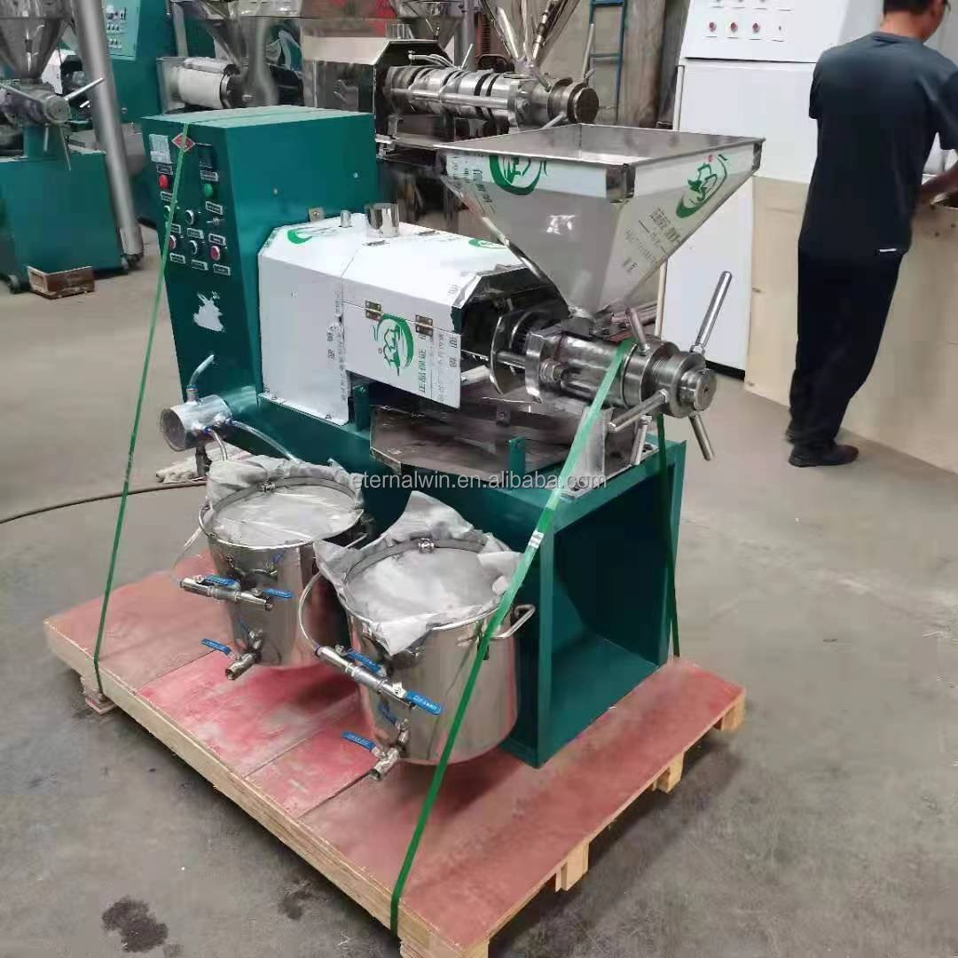 30-500kg/h high production automatic oil press machine with filter for oil plant