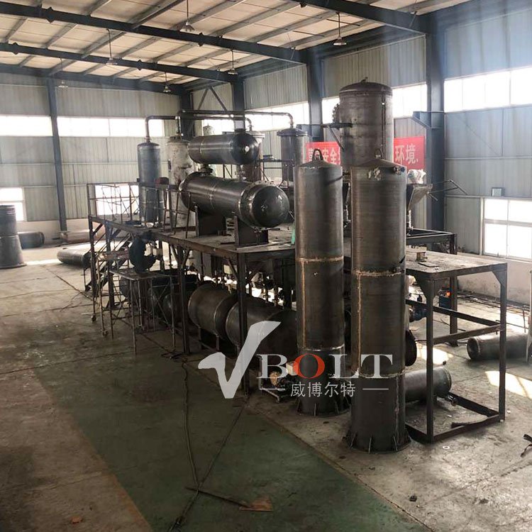 Independent Tech Used Engine Oil To Diesel Oil Refinery Oil Distillation Machine