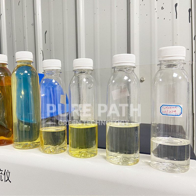 10ppm Low Sulfur Diesel Refinery Atmospheric Distillation Technology Used Engine Oil Purification Machine