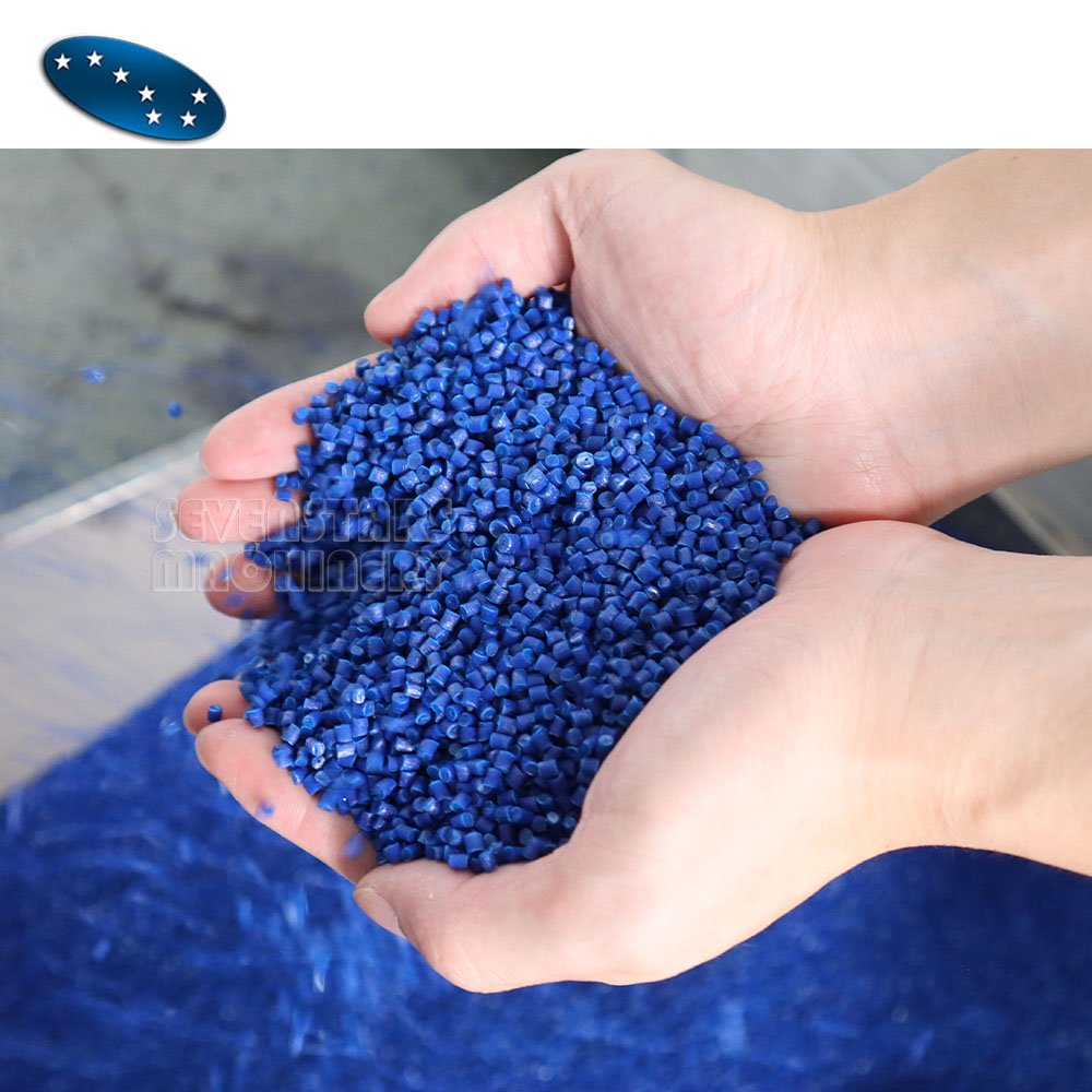 500kg PE HDPE LDPE PP PS ABS plastic pellet making machine extruder plastic pelletizing machine wasted plastic recycling line