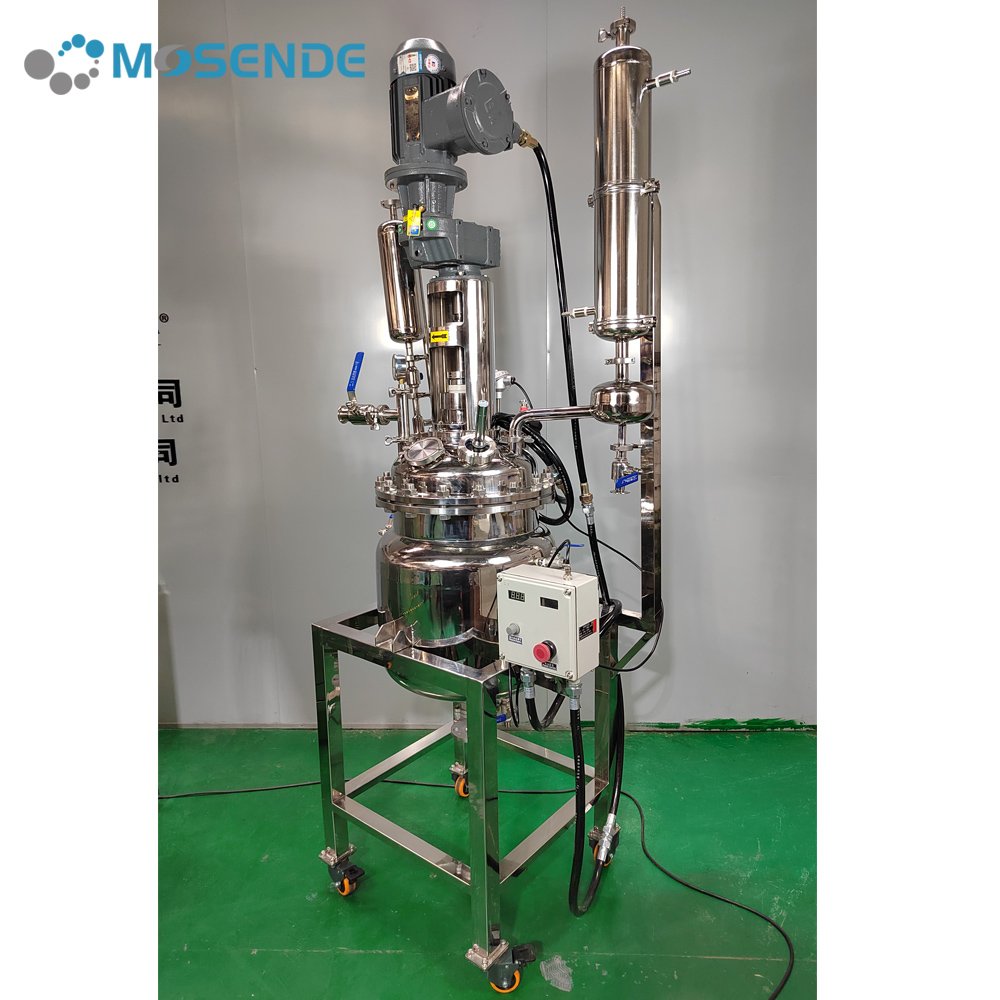 Stainless Steel 200L Fluidized Bed Ultrasonic Reactor for Biodiesel