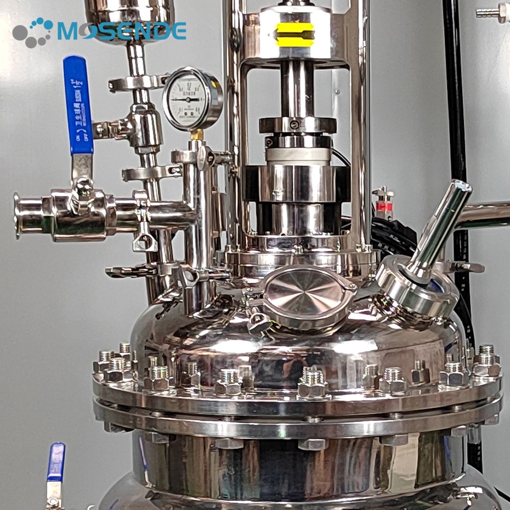 Stainless Steel 200L Fluidized Bed Ultrasonic Reactor for Biodiesel